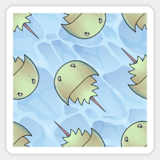 Horseshoecrab Pattern Sticker